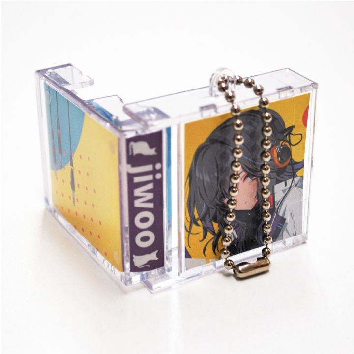 ボールチェーン付ミニCDケース