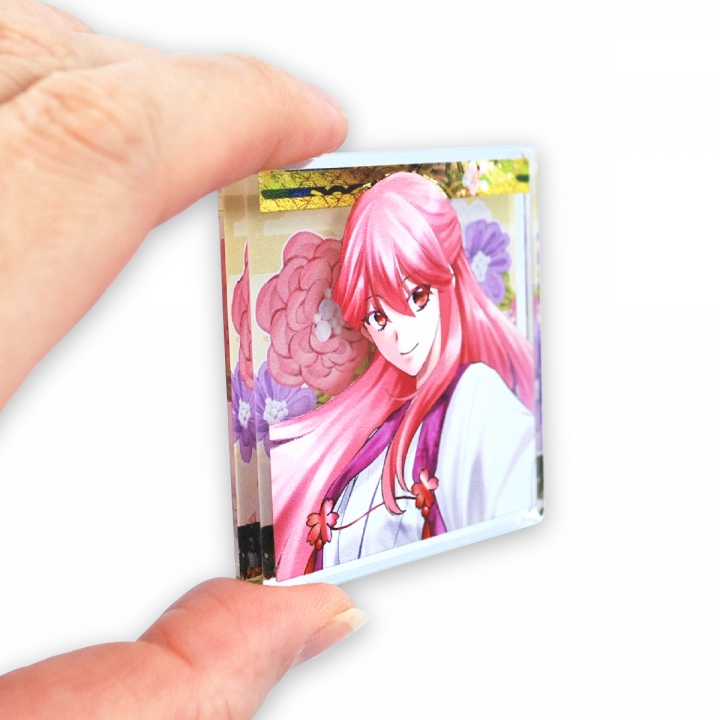 レイヤードアクリルマグネット