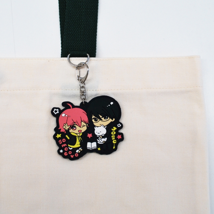 カラーハンドルキャンバストート