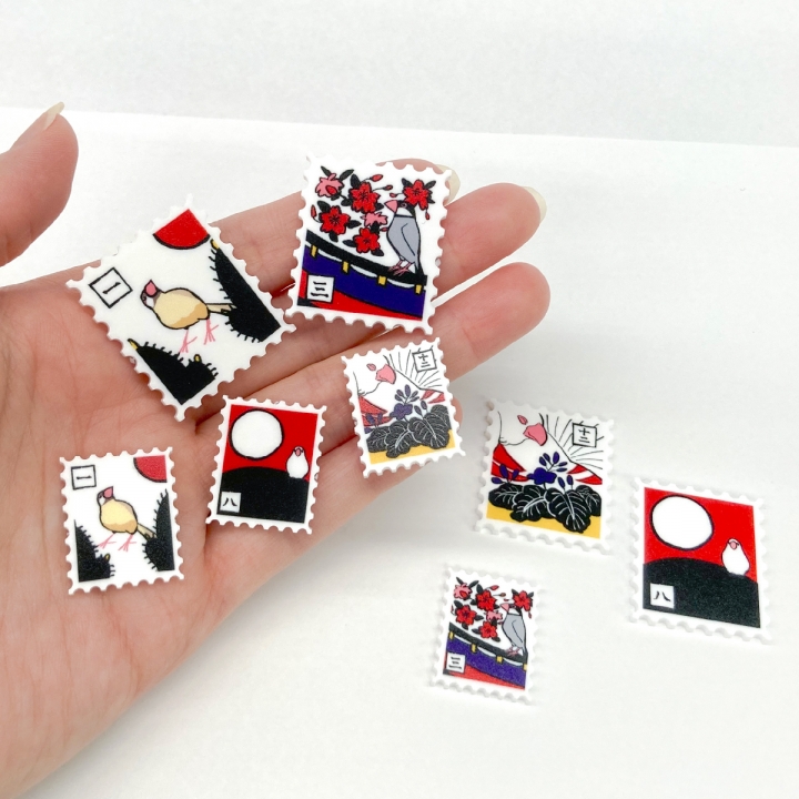 切手風アクリルシート