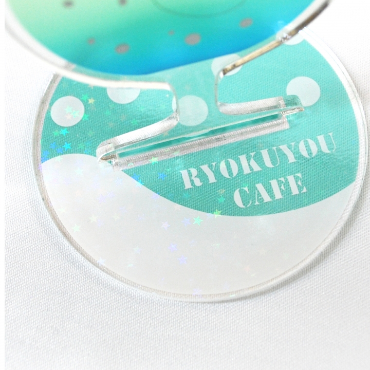 ホログラムアクリルスタンド(台座印刷あり)