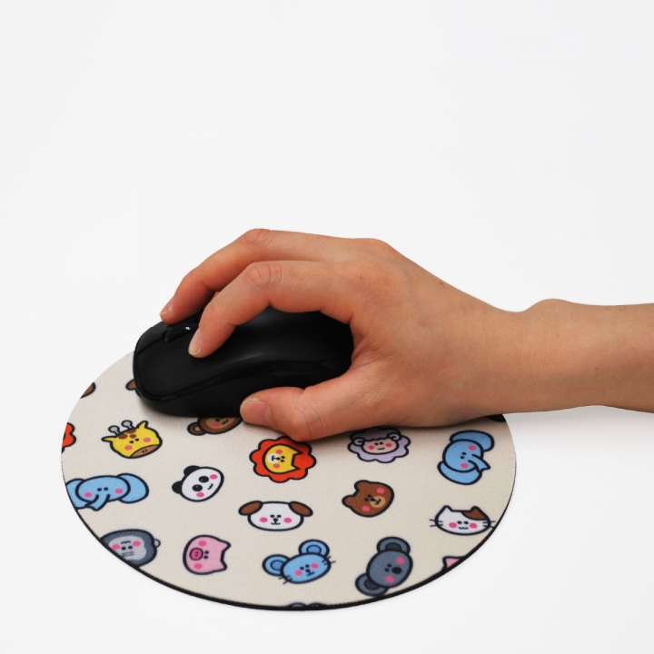 ソフトマウスパッド丸型