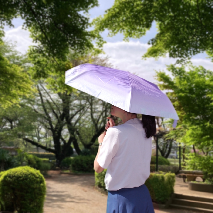 3カラー遮光折りたたみ傘