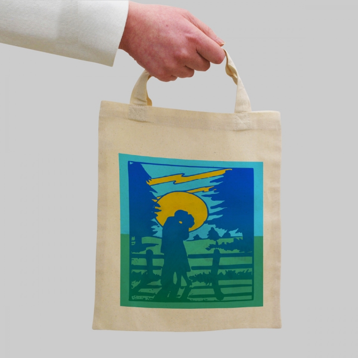 フルカラーコットンバッグ 緑陽社 小ロット オリジナルグッズ 同人グッズ ノベルティ