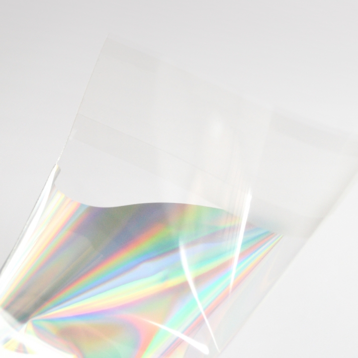 片面オーロラのり付き袋